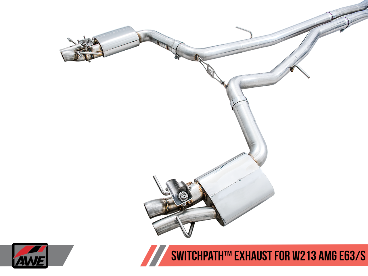 AWE Tuning SwitchPath Exhaust for W213 AMG E63/S Sedan / Wagon (for AMG Performance Exhaust Cars)