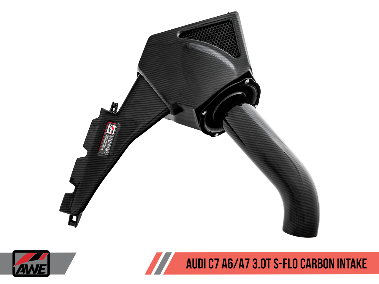 AWE Tuning S-FLO Carbon Intake for Audi C7 A6 / A7 3.0T