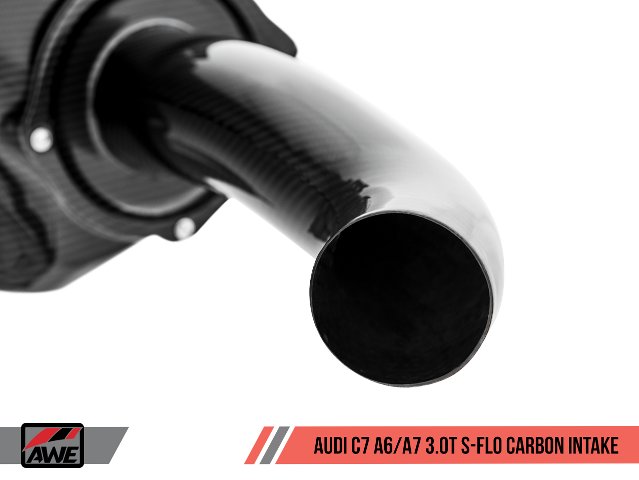 AWE Tuning S-FLO Carbon Intake for Audi C7 A6 / A7 3.0T