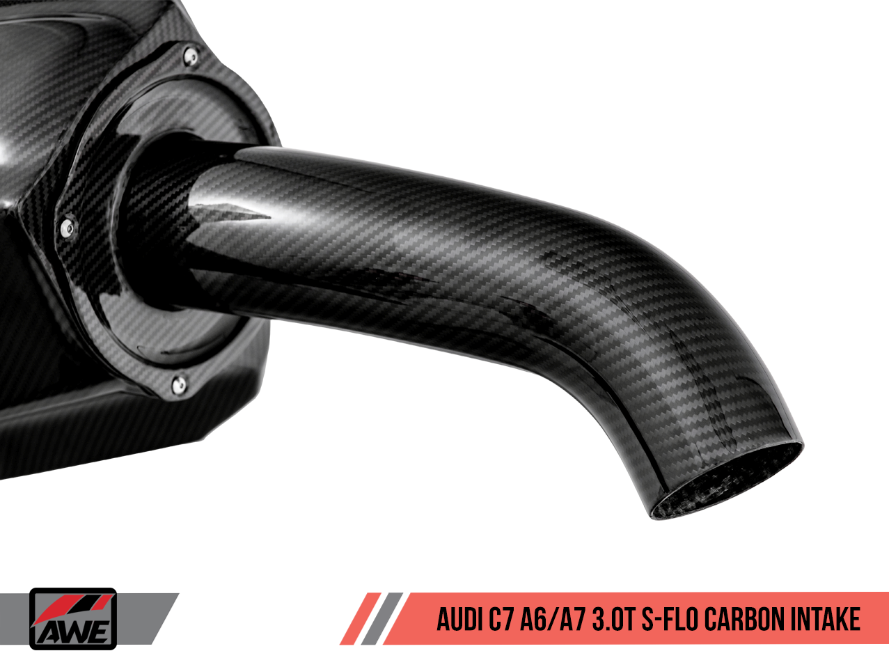 AWE Tuning S-FLO Carbon Intake for Audi C7 A6 / A7 3.0T