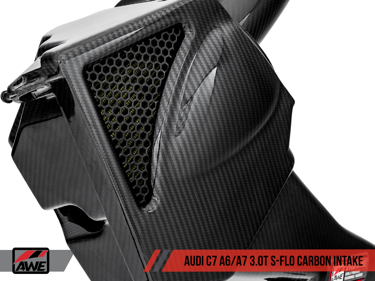 AWE Tuning S-FLO Carbon Intake for Audi C7 A6 / A7 3.0T