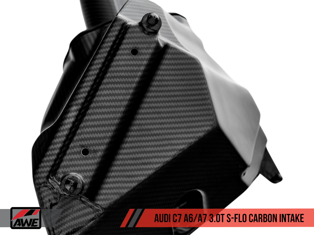 AWE Tuning S-FLO Carbon Intake for Audi C7 A6 / A7 3.0T