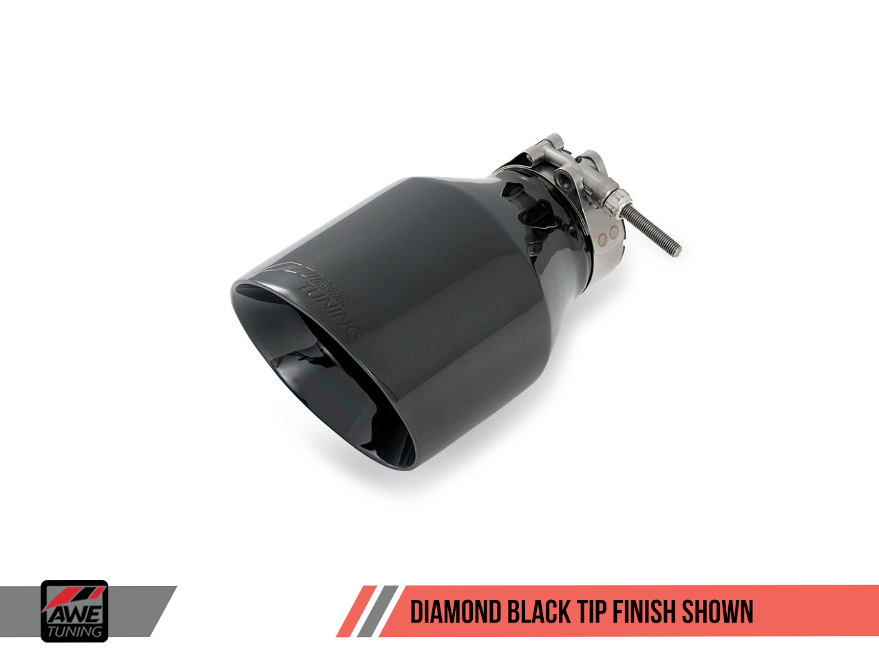 AWE Tuning Track Edition Exhausts for MK5 Jetta, MK6 Sportwagen 2.5L - Diamond Black Tips