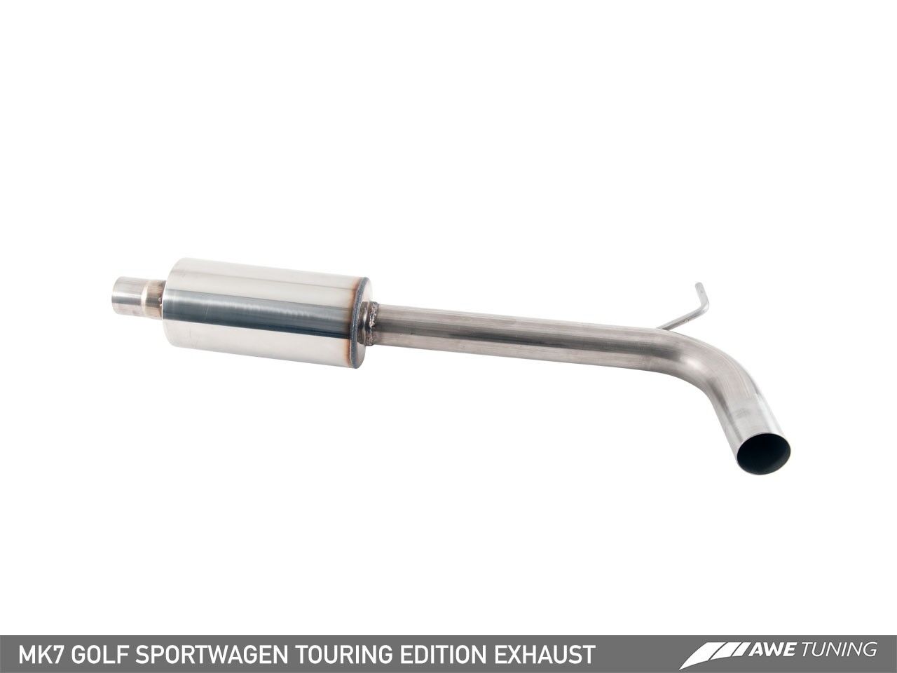 AWE Tuning Touring Edition Exhaust for VW MK7 Golf SportWagen - Chrome Silver Tips (90mm)