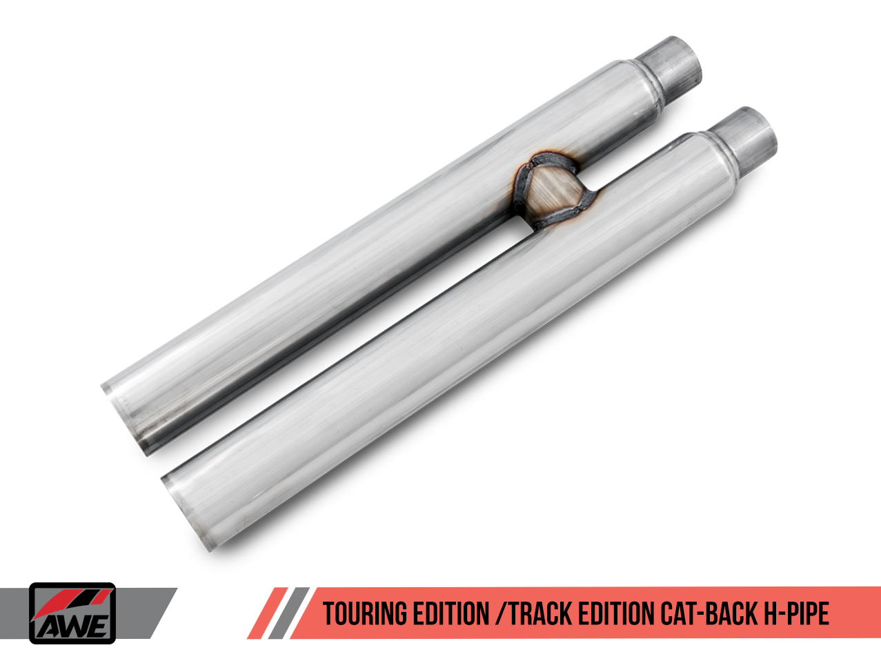 AWE Tuning Touring Edition Cat-back Exhaust for S550 Mustang GT - Dual Tip - Chrome Silver Tips
