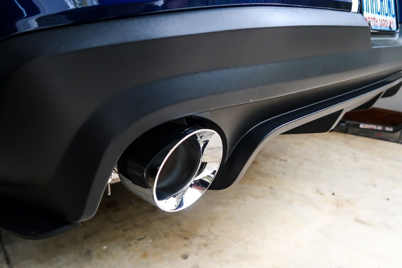 AWE Tuning Track Edition Axle-back Exhaust for the S197 Ford Mustang GT - Chrome Silver Tips