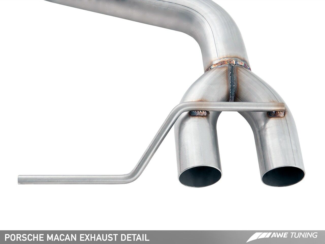AWE Tuning Touring Edition Exhaust System for Porsche Macan S / GTS / Turbo - Diamond Black 102mm Tips