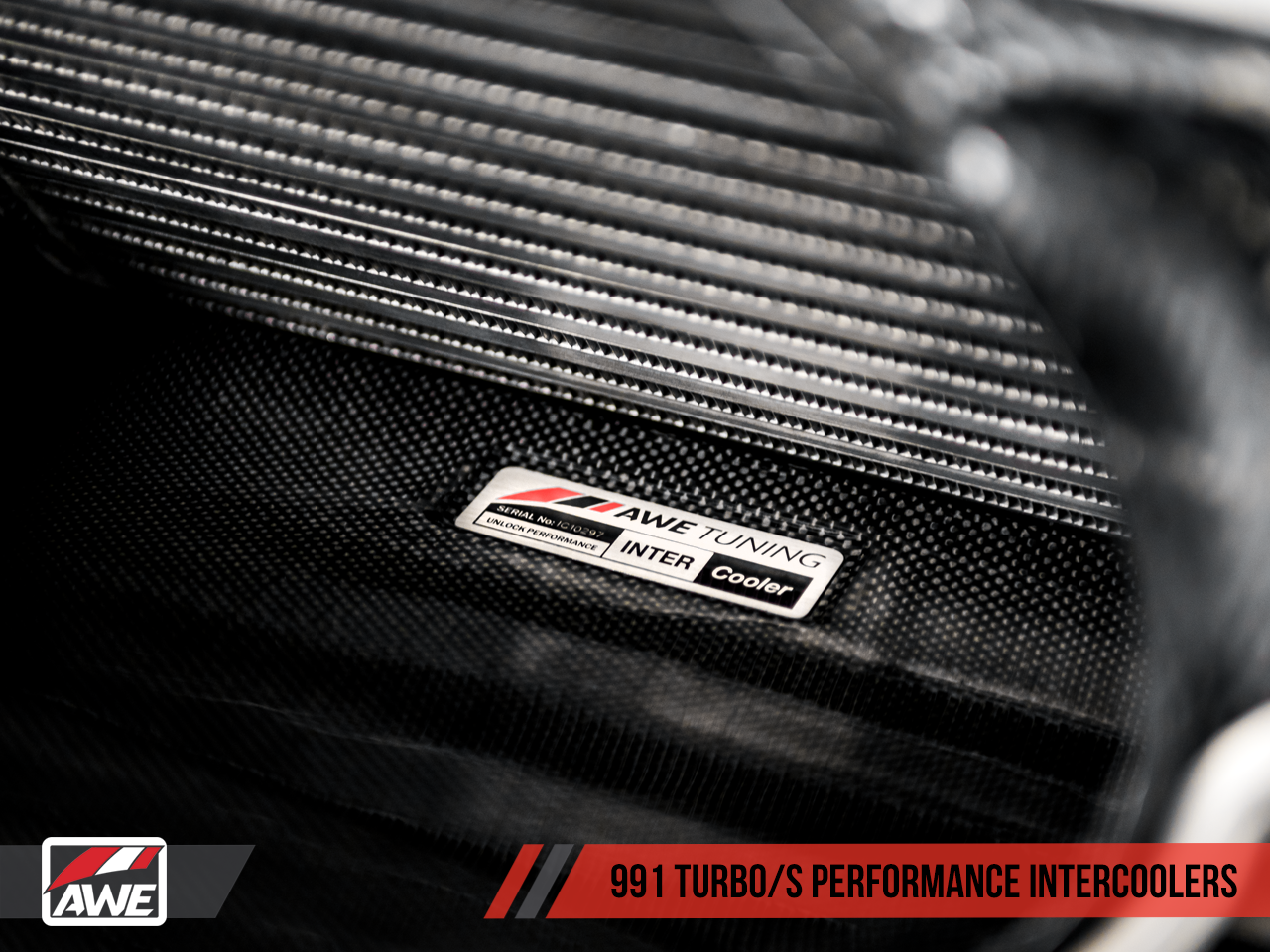 AWE Tuning Performance Intercooler Kit for Porsche 991 Turbo / S