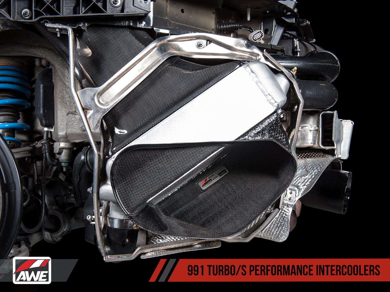AWE Tuning Performance Intercooler Kit for Porsche 991 Turbo / S