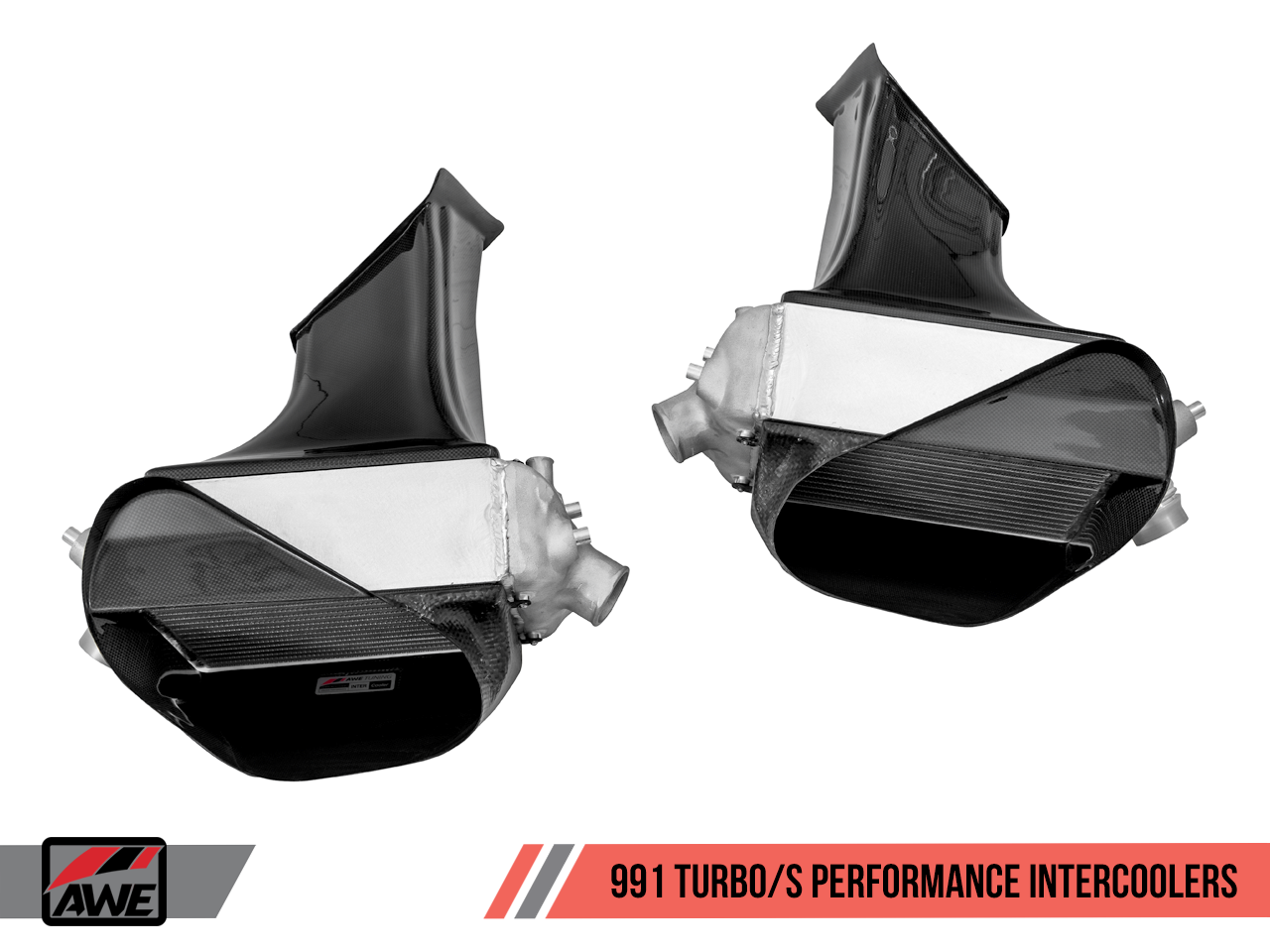 AWE Tuning Performance Intercooler Kit for Porsche 991 Turbo / S