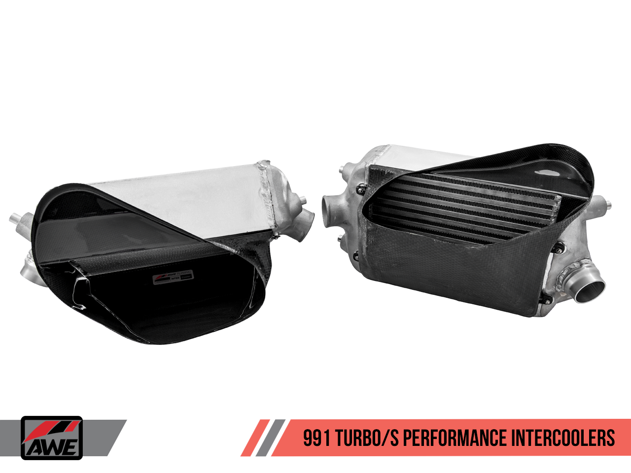 AWE Tuning Performance Intercooler Kit for Porsche 991 Turbo / S