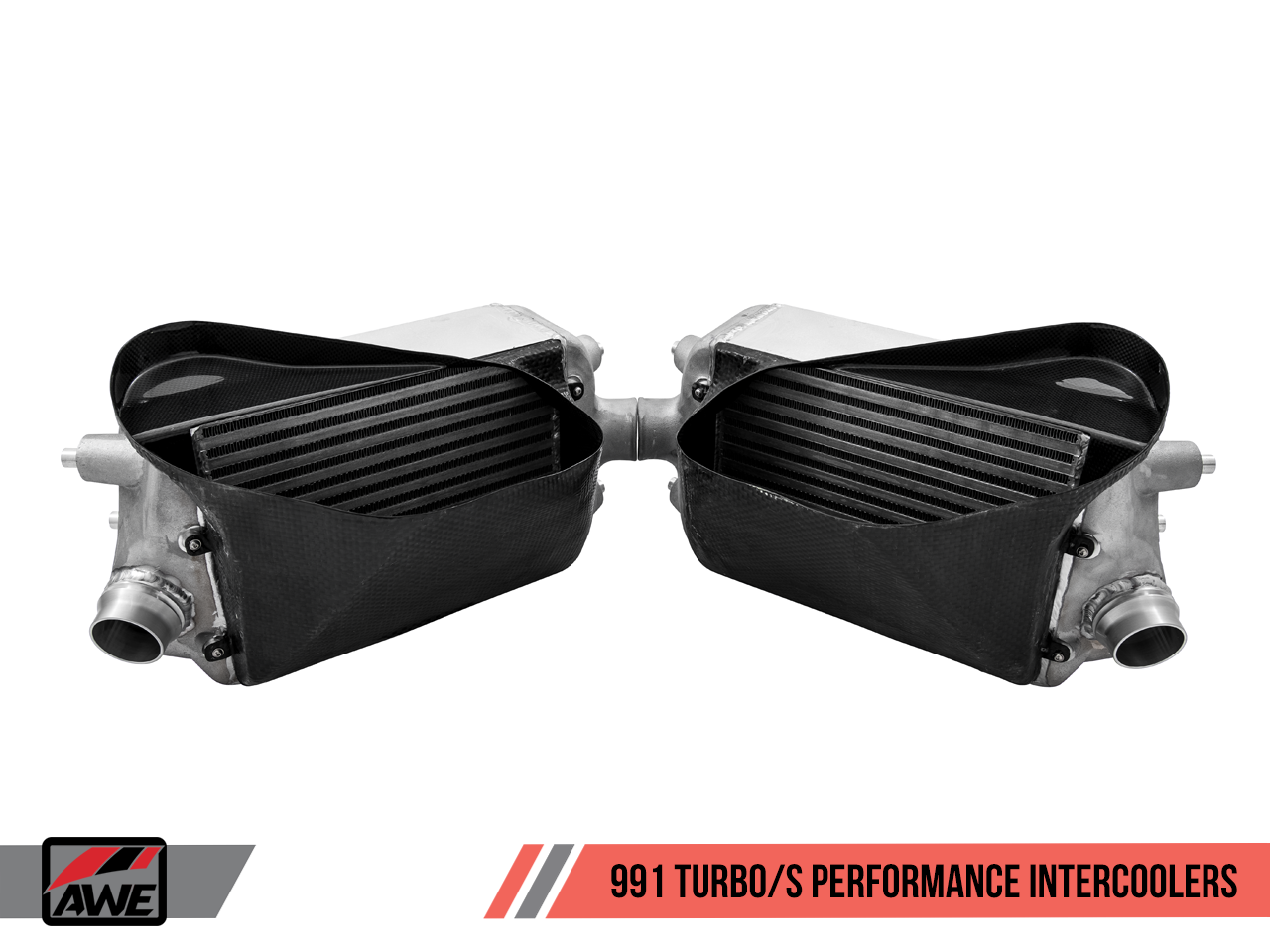 AWE Tuning Performance Intercooler Kit for Porsche 991 Turbo / S