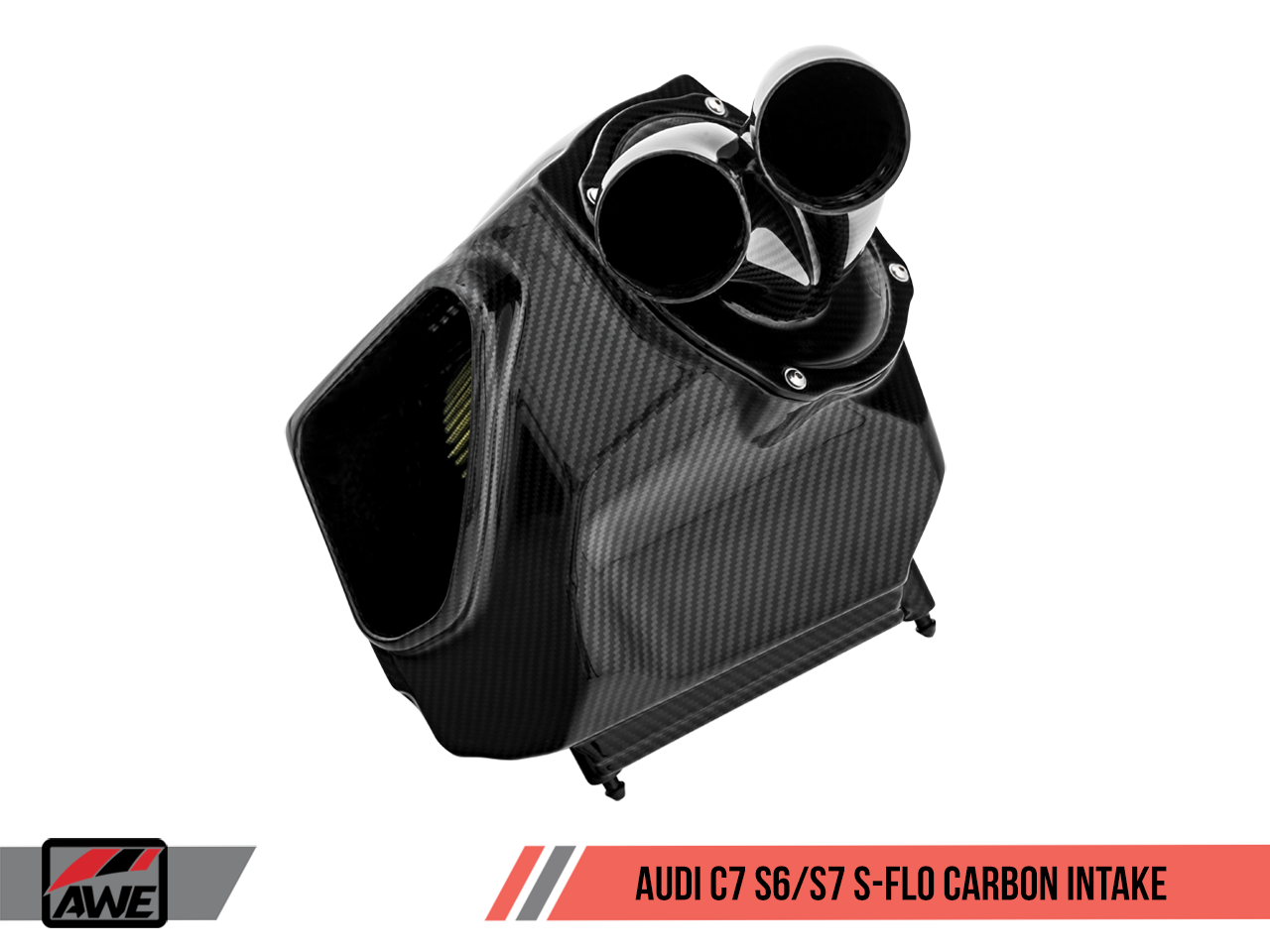 AWE Tuning S-FLO Carbon Intake for Audi C7 S6 / S7