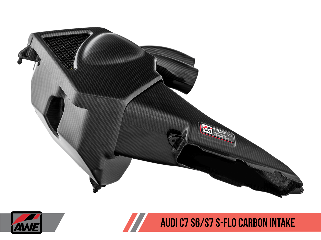 AWE Tuning S-FLO Carbon Intake for Audi C7 S6 / S7