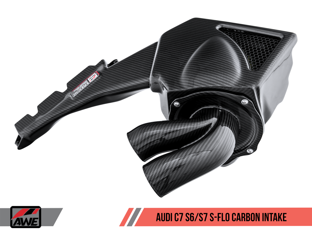 AWE Tuning S-FLO Carbon Intake for Audi C7 S6 / S7