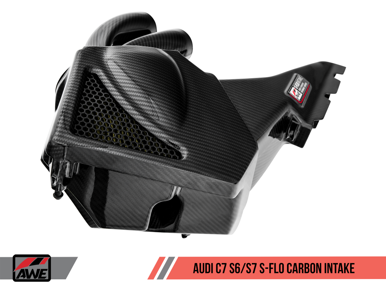 AWE Tuning S-FLO Carbon Intake for Audi C7 S6 / S7