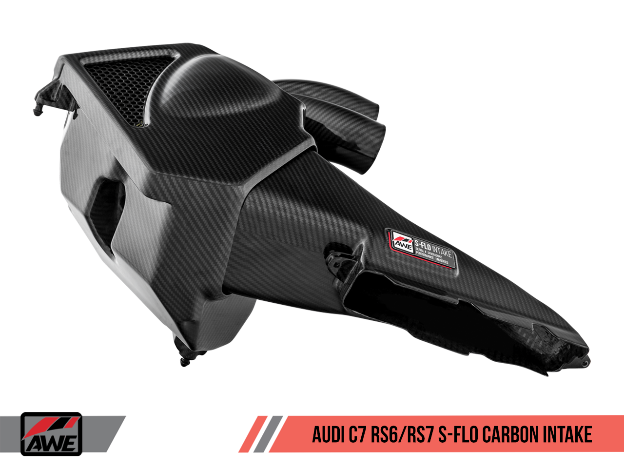 AWE Tuning S-FLO Carbon Intake for Audi C7 RS 6 / RS 7 - CARB EO #D-832