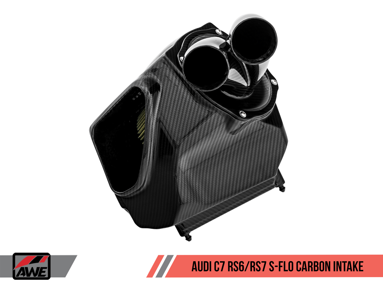 AWE Tuning S-FLO Carbon Intake for Audi C7 RS 6 / RS 7 - CARB EO #D-832