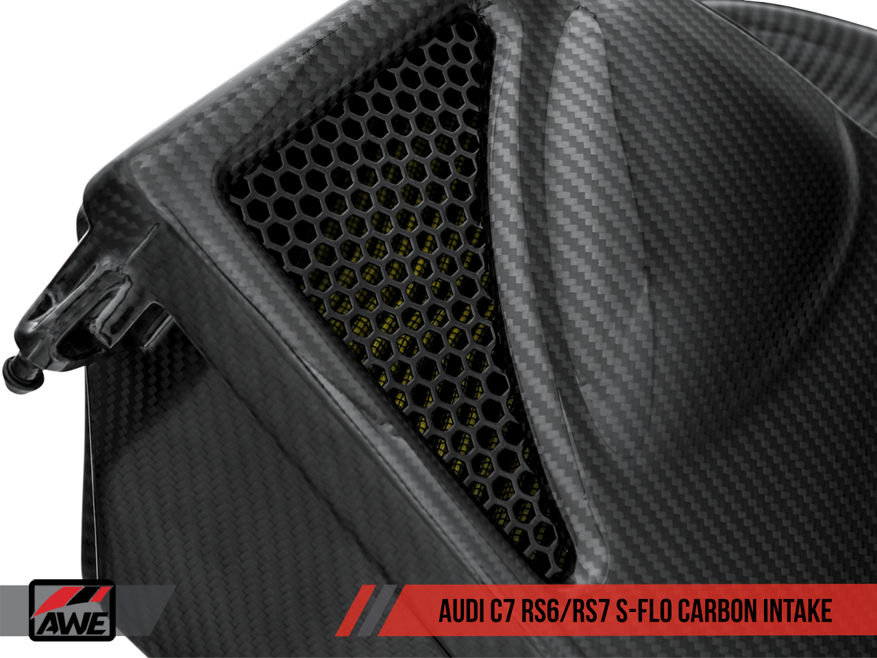 AWE Tuning S-FLO Carbon Intake for Audi C7 RS 6 / RS 7 - CARB EO #D-832
