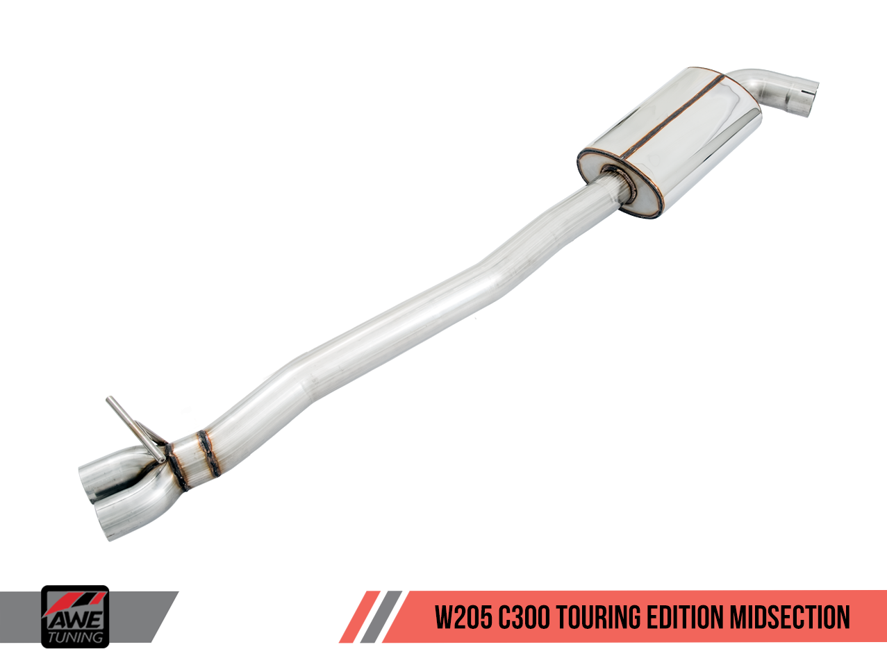 AWE Tuning Touring Edition Exhaust for Mercedes-Benz W205 C300