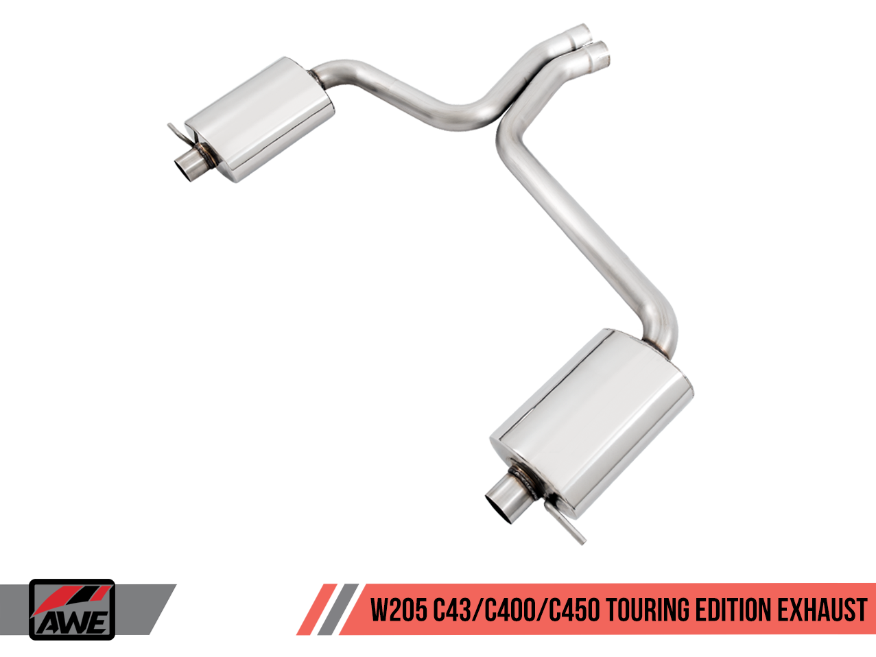 AWE Tuning Touring Edition Exhaust for Mercedes-Benz W205 AMG C43 / C450 / C400