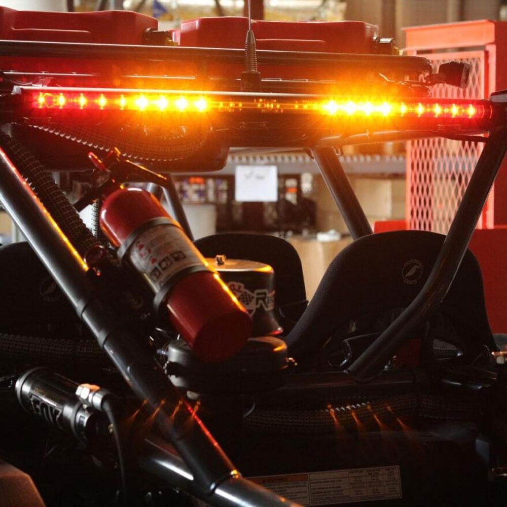 30 Inch Light Bar Solid Amber, Blue Center, Flashing Amber RTL-B by Baja Designs