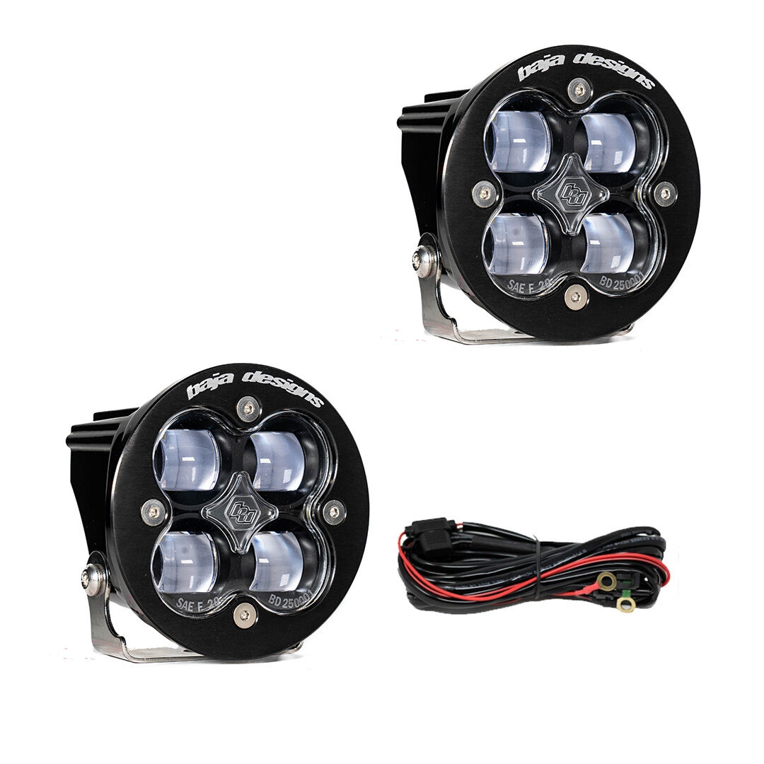 Squadron-R SAE Pair LED Spot Clear by Baja Designs - 247802