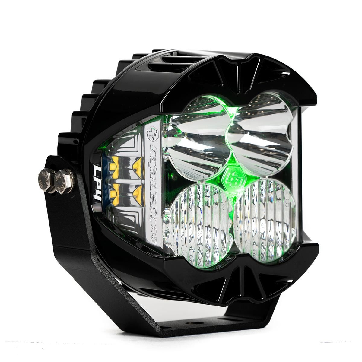 LP4 Pro LED Auxiliary Light Pod Light Pattern Driving/Combo Green Backlight by Baja Designs - 290016