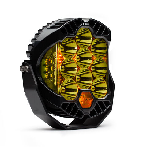 LED Light Pods High Speed Spot Pattern Baja Amber LP9 Racer Edition Series by Baja Designs - 330011