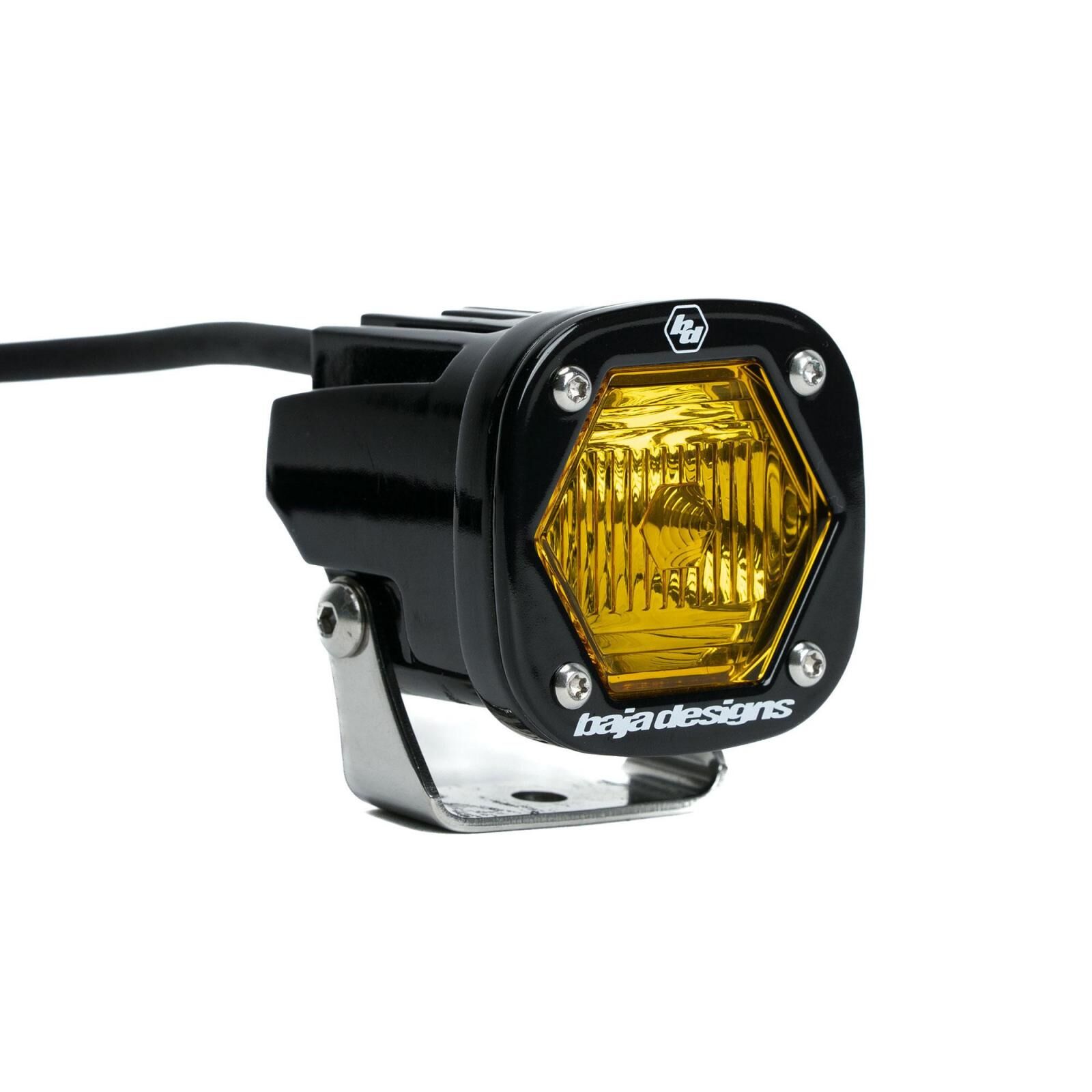 S1 with Trail Lens LED Auxiliary Light Pod Baja Amber by Baja Designs - 38-0012