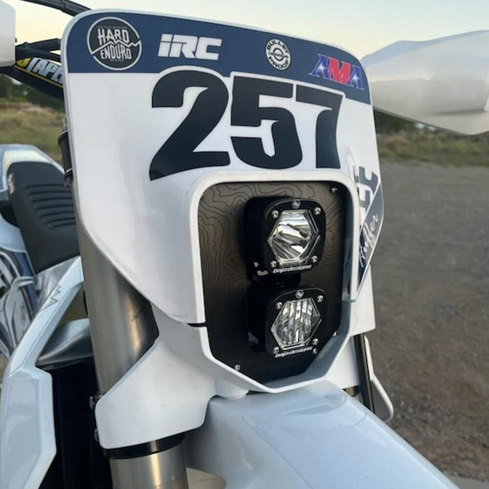 Husqvarna Dual S1 Gemini (D/C) LED Headlight Kit w/ Hi-Low Harness 2024-2025 Husqvarna FE-S by Baja Designs
