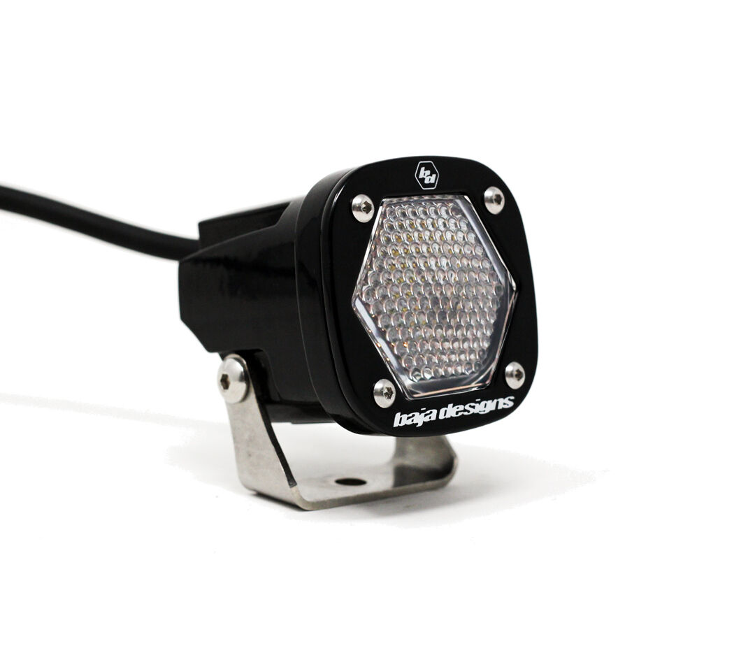 S1 Work/Scene LED Light with Mounting Bracket Single by Baja Designs - 380006