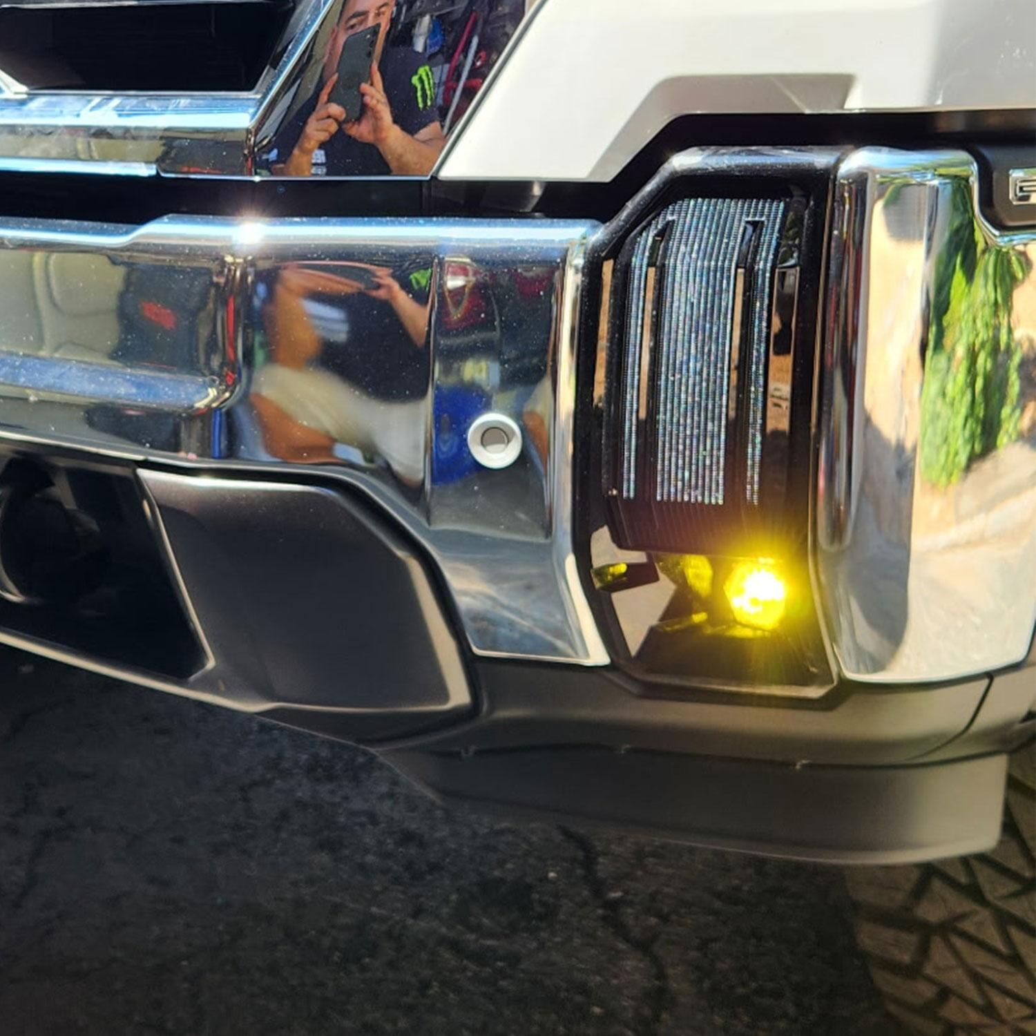 S1 Fog Pocket Light Kit 24-25 Silverado/Sierra 2500/3500 2025 1500 AT4-X Baja Amber by Baja Designs - 44-7879