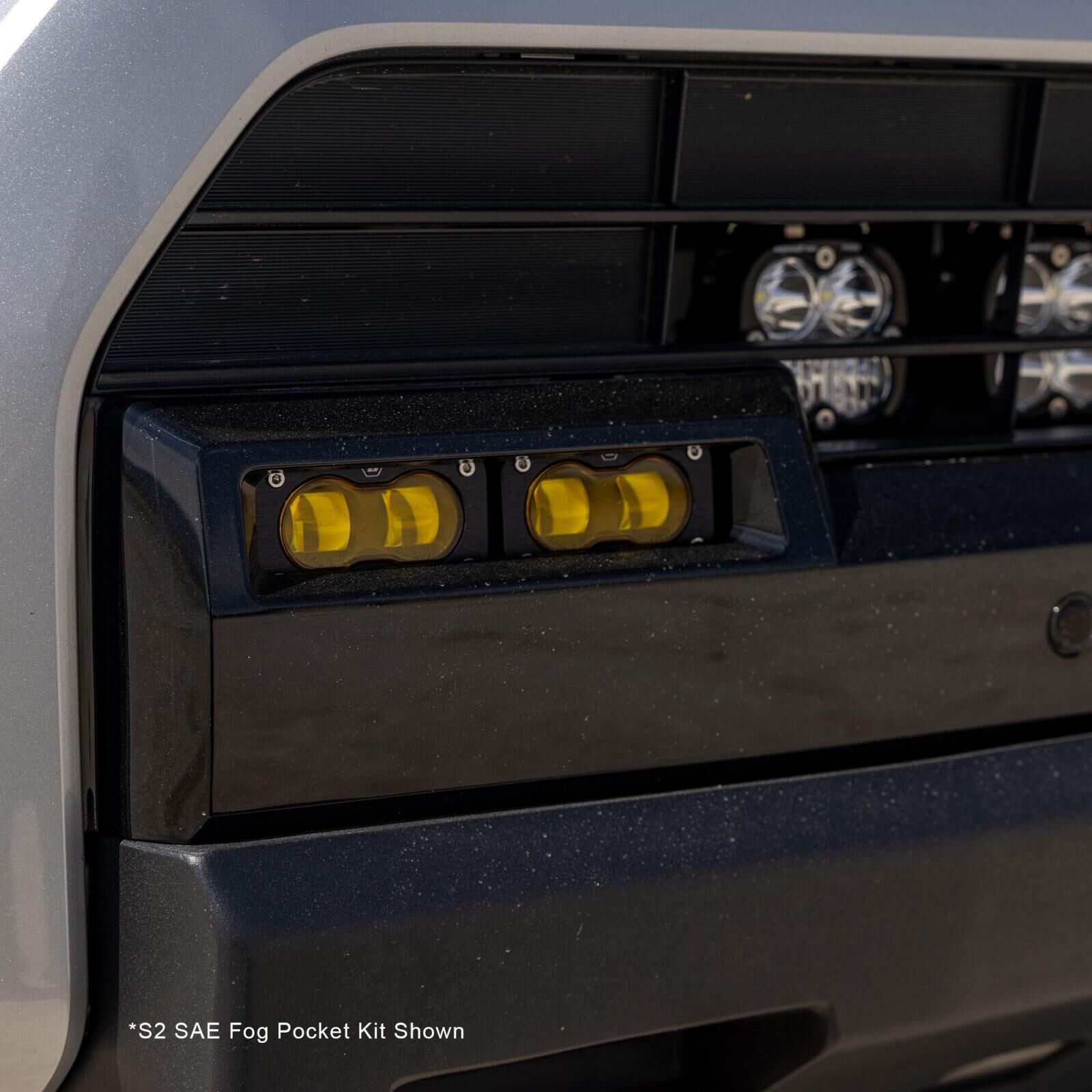 S2 Sport OEM Fog Light Replacement Kit 2025-On Toyota 4Runner Non-TRD Pro Baja Amber by Baja Designs