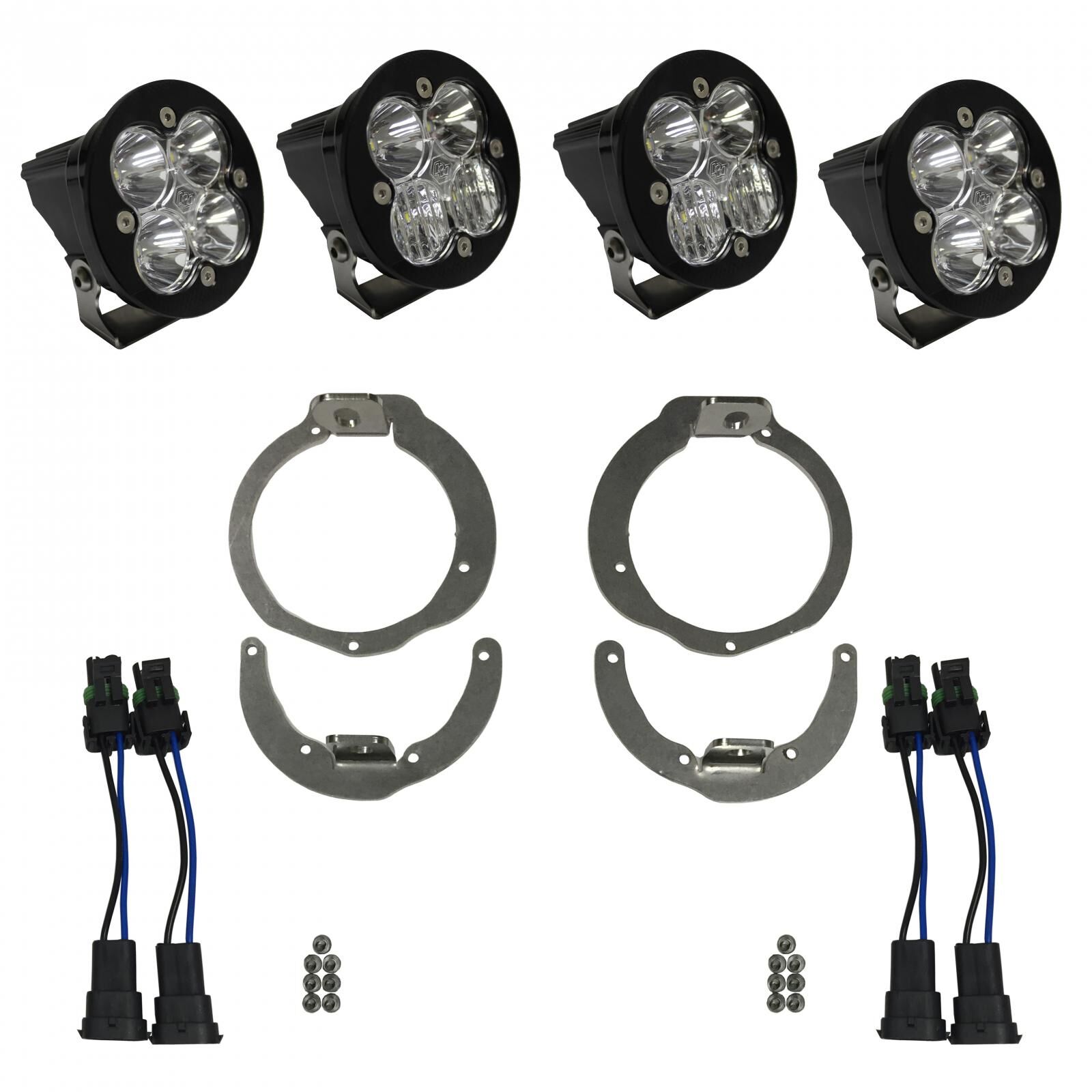 Can-Am Headlight Kit 13-16 Maverick/11-16 Renegade Kit Sportsmen by Baja Designs - 447044