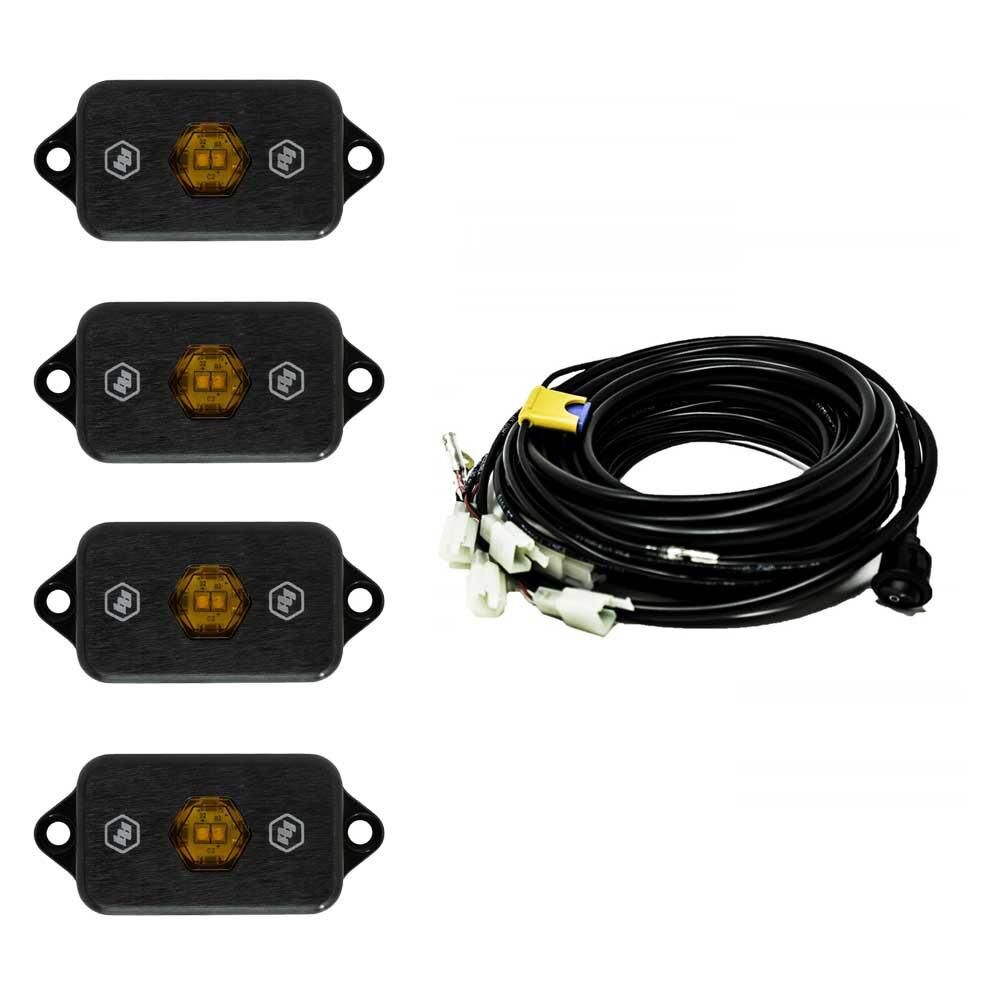 Rock Light Kit Universal Baja Amber by Baja Designs - 447056