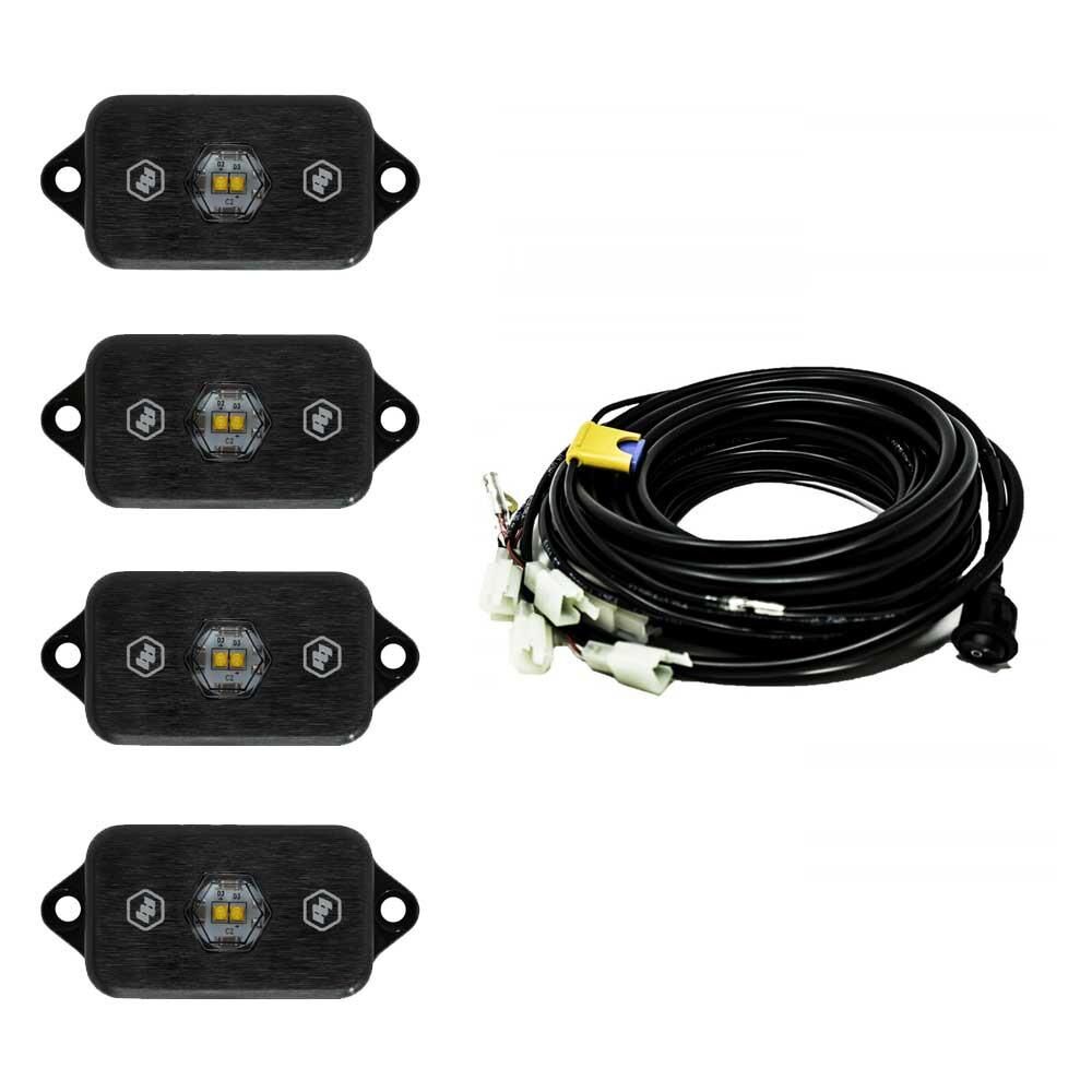 Universal Rock Light Kit White by Baja Designs - 447059