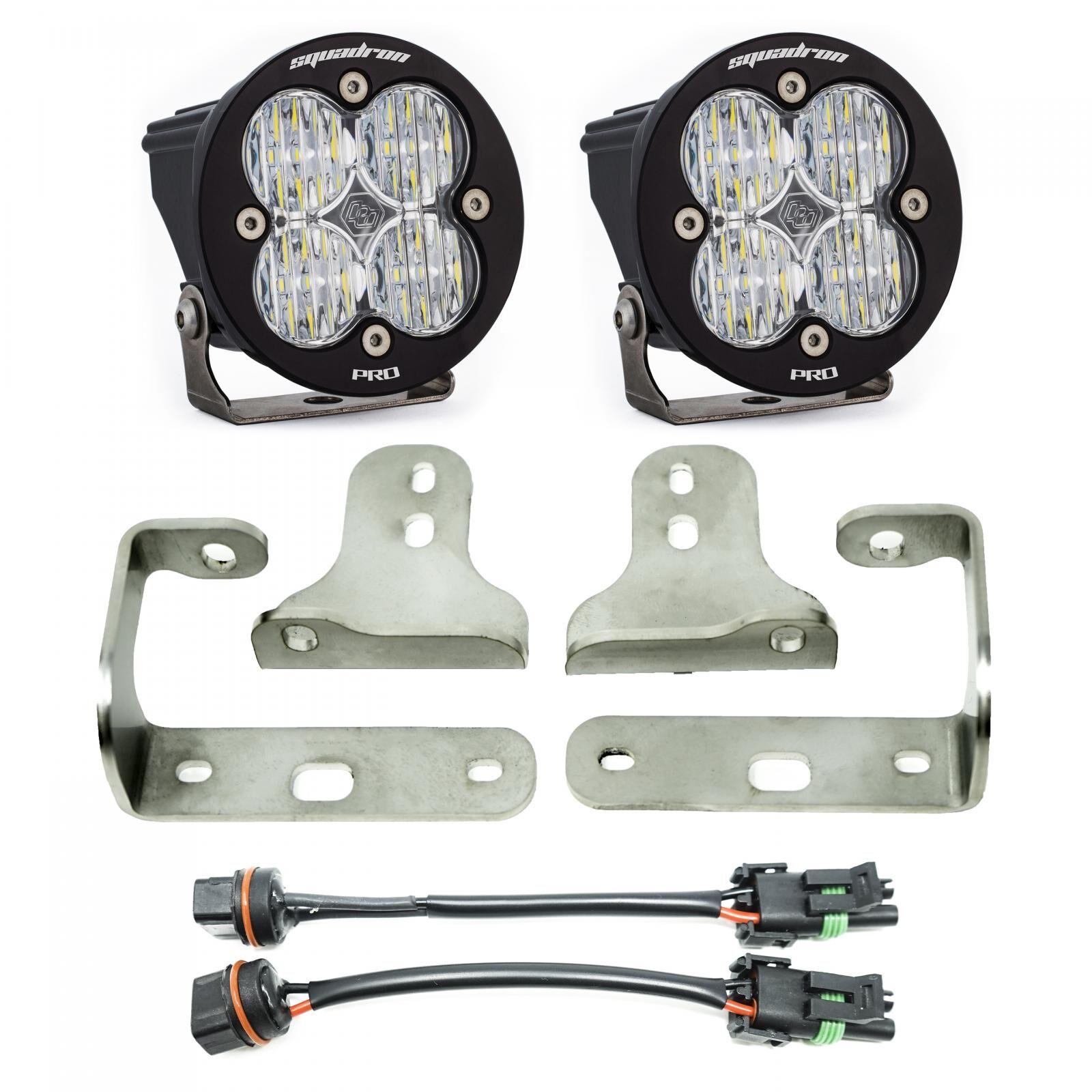 Jeep JL Fog Pocket Kit 2018 Wrangler JL Squadron Pro Series by Baja Designs - 447067