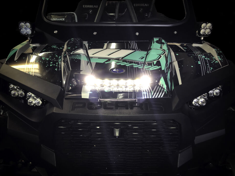 Polaris RZR Turbo XP 16-18 Hood Scoop Kit by Baja Designs