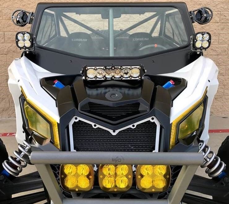 Can-Am, Maverick X3, OnX6+ Shock Mount Kit, OnX6 Hybrid 10 Inch by Baja Designs