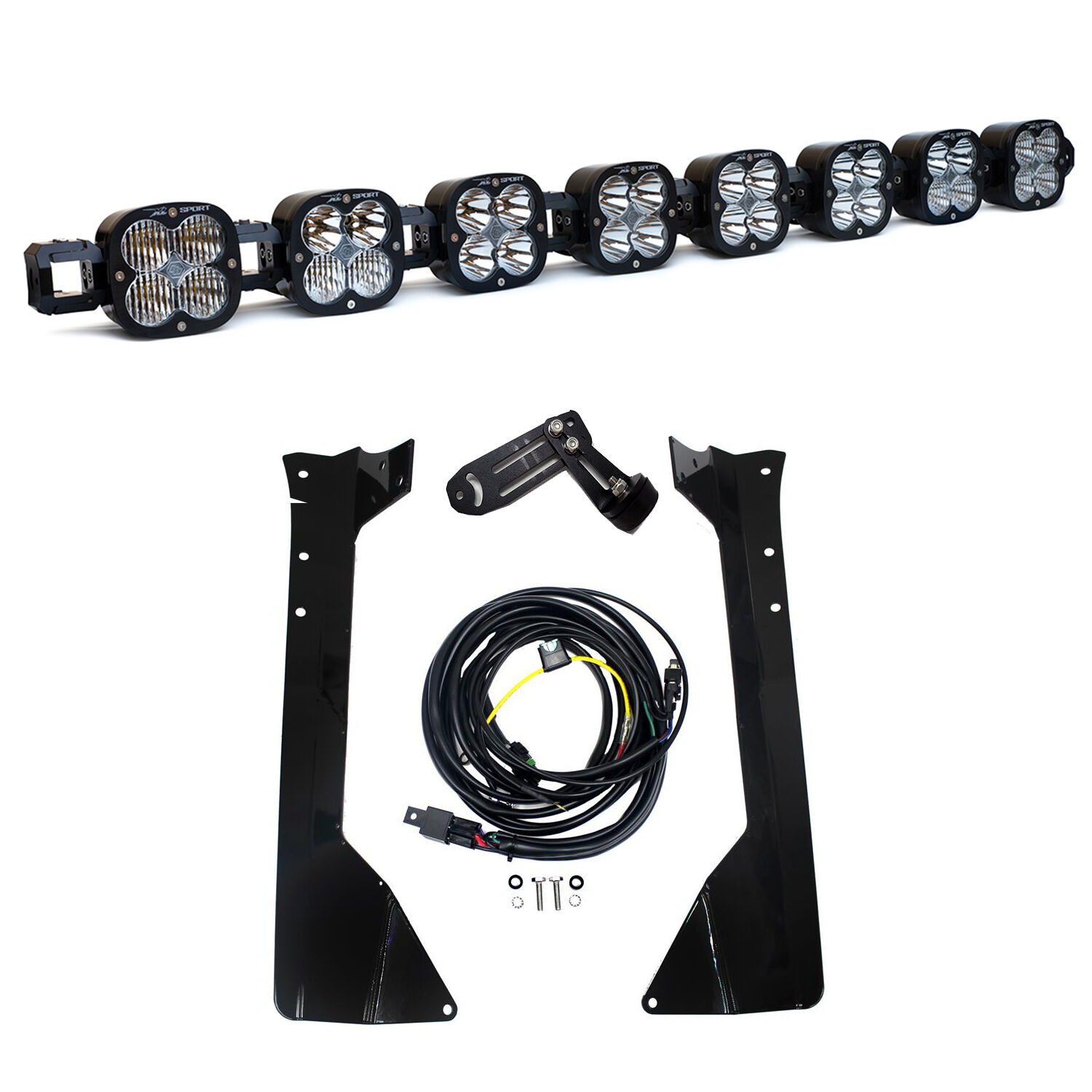 Jeep JK XL Linkable Roof Bar Kit 07-16 Wrangler JK Baja Desgins - 447099