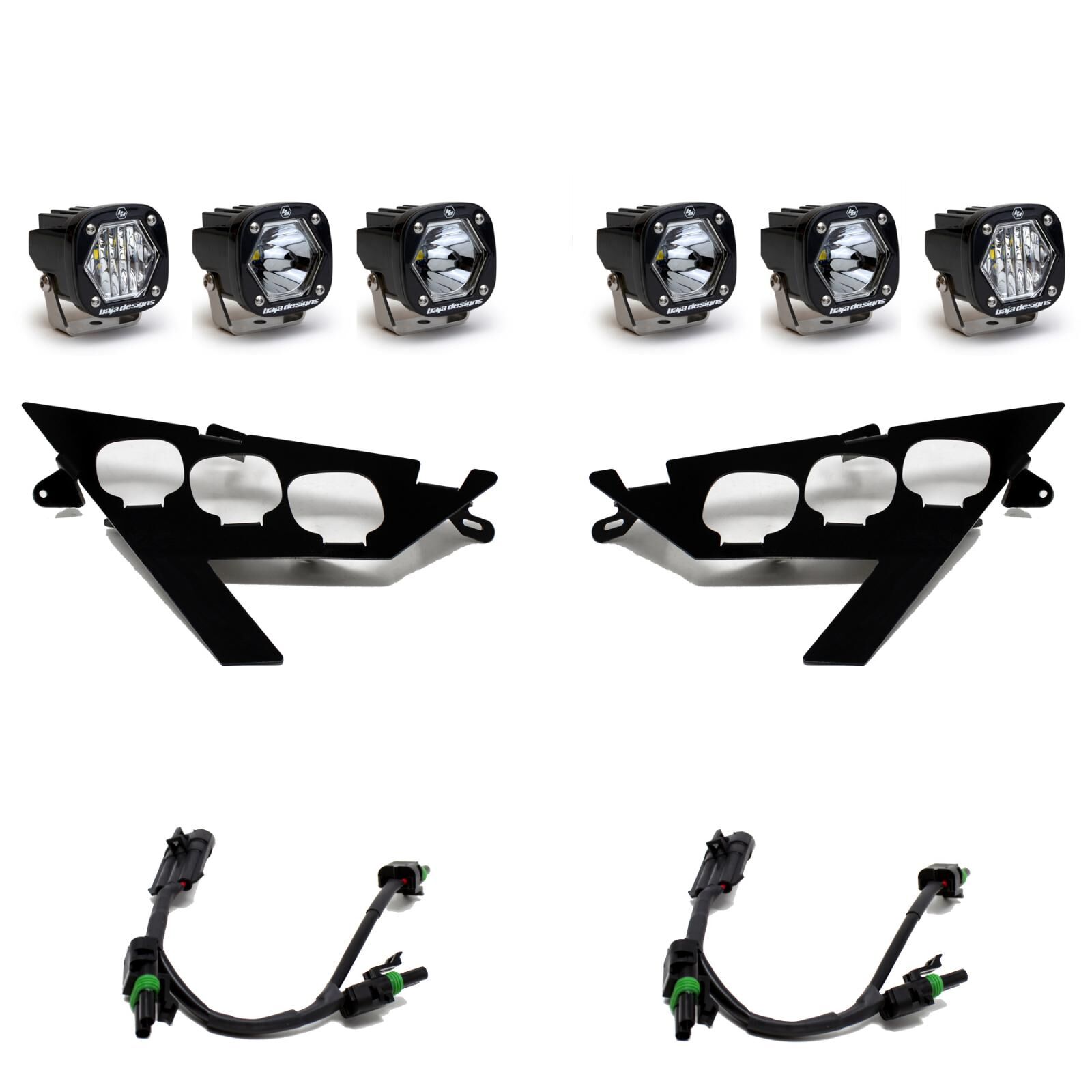 RZR Pro XP Headlight Kit For 20-Pres Polaris RZR Pro XP by Baja Designs - 447156