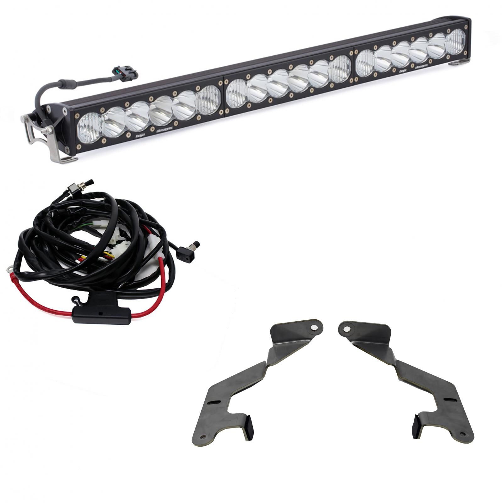 Tundra 30 Inch Grill LED Light Bar For 14-On Toyota Tundra OnX6+ Kit by Baja Designs - 447161
