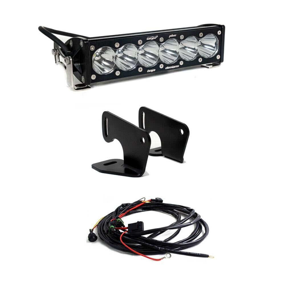 Polaris RZR Pro XP Hood Light Mount Kit 10 Inch OnX6+ by Baja Designs - 447167