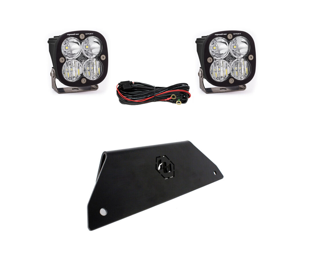 Polaris RZR Pro XP Lower Bumper LED Light Kit Sport D/C Clear Baja Design - 447169