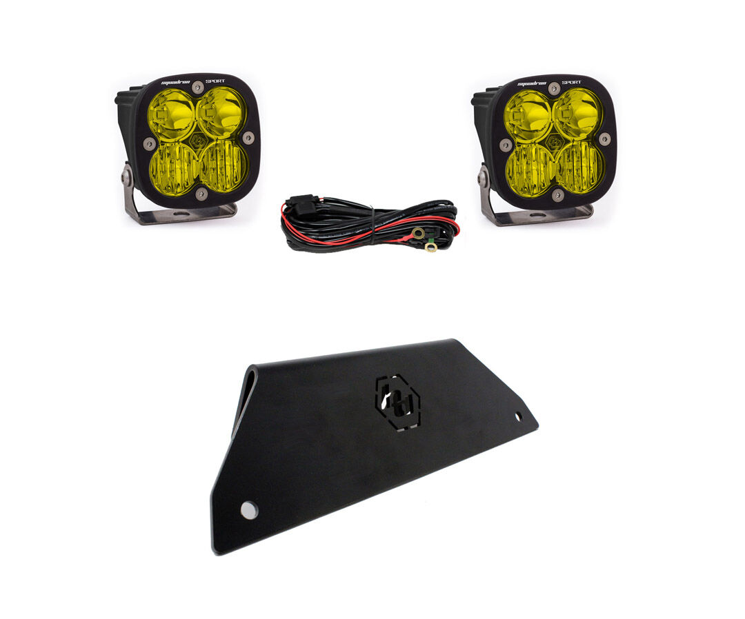 Polaris RZR Pro XP Lower Bumper LED Light Kit Sport D/C Baja Amber by Baja Designs - 447170