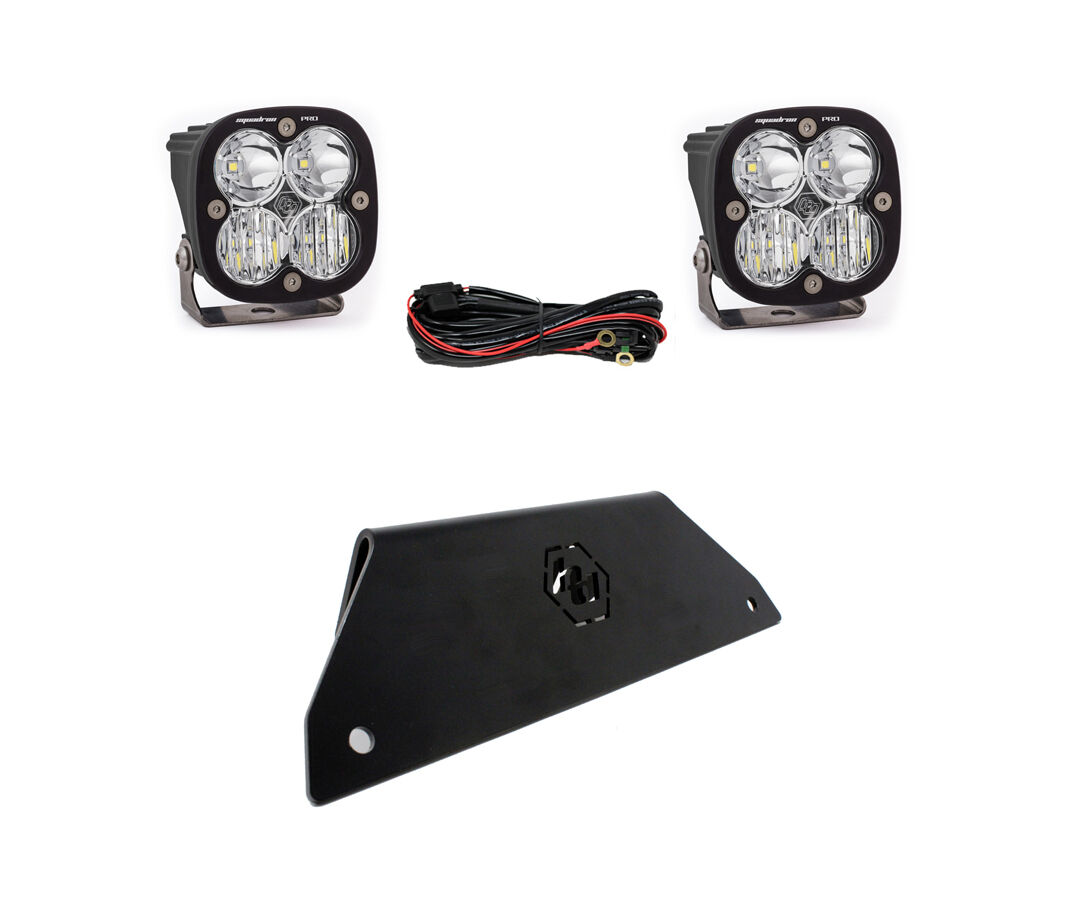 Polaris RZR Pro XP Lower Bumper LED Light Kit Pro D/C Clear by Baja Designs - 447171