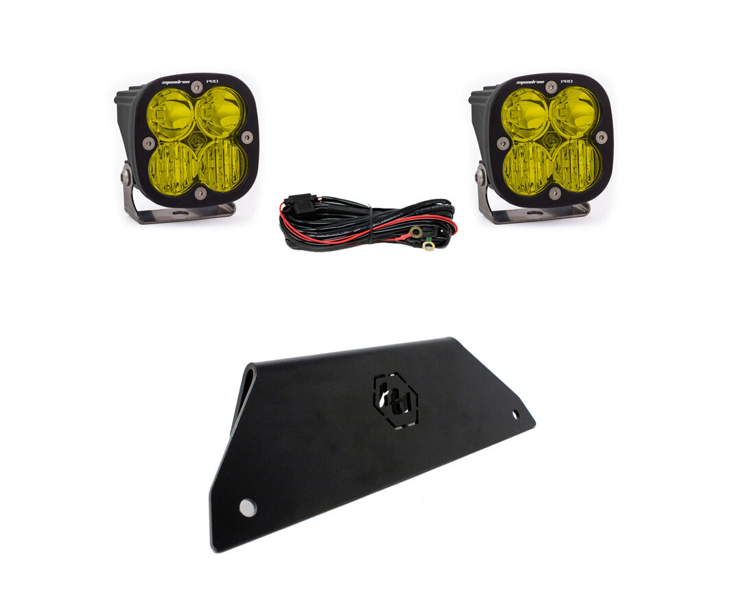 Polaris RZR Pro XP Lower Bumper LED Light Kit Pro D/C Amber by Baja Designs - 447172