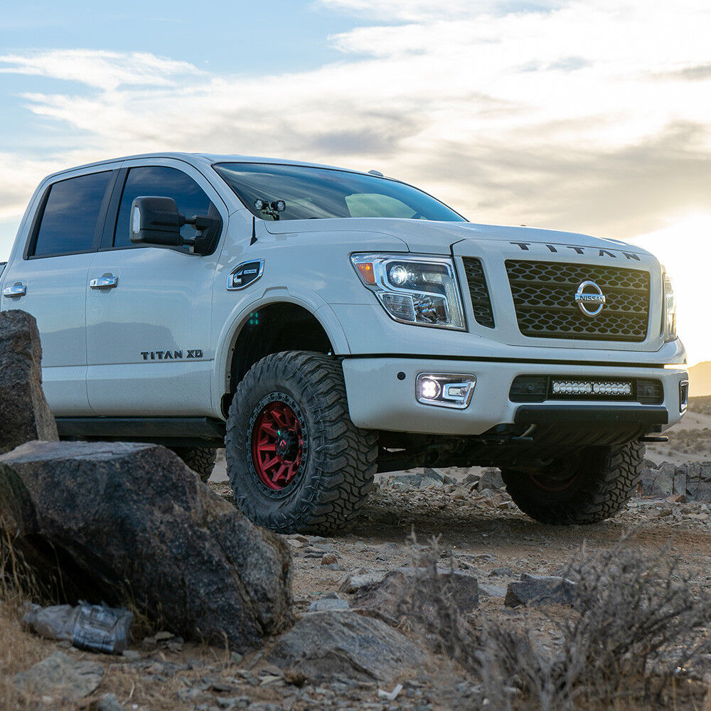 Titan Fog Pocket Kit 17-18 Nissan Titan Pro by Baja Designs