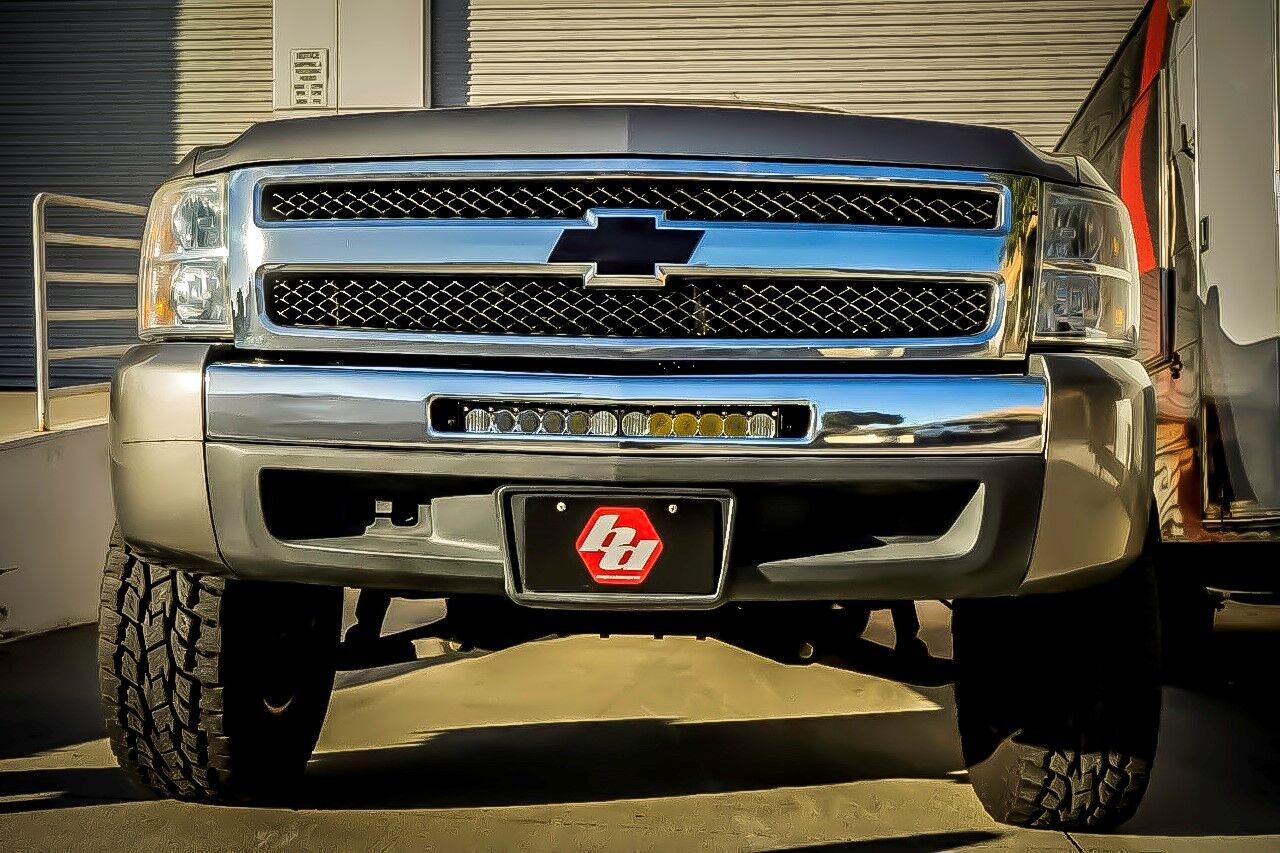 07-13 Silverado 20 Inch Bumper Mount Kit 20 Inch OnX6+ by Baja Designs - 447514